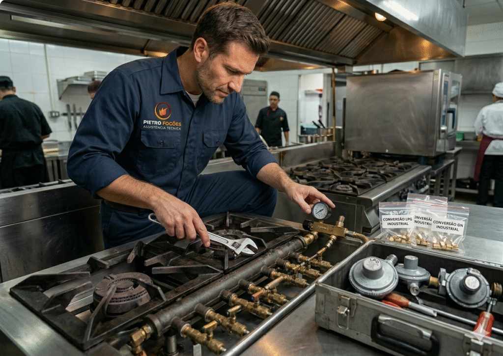 Conserto fogão industrial