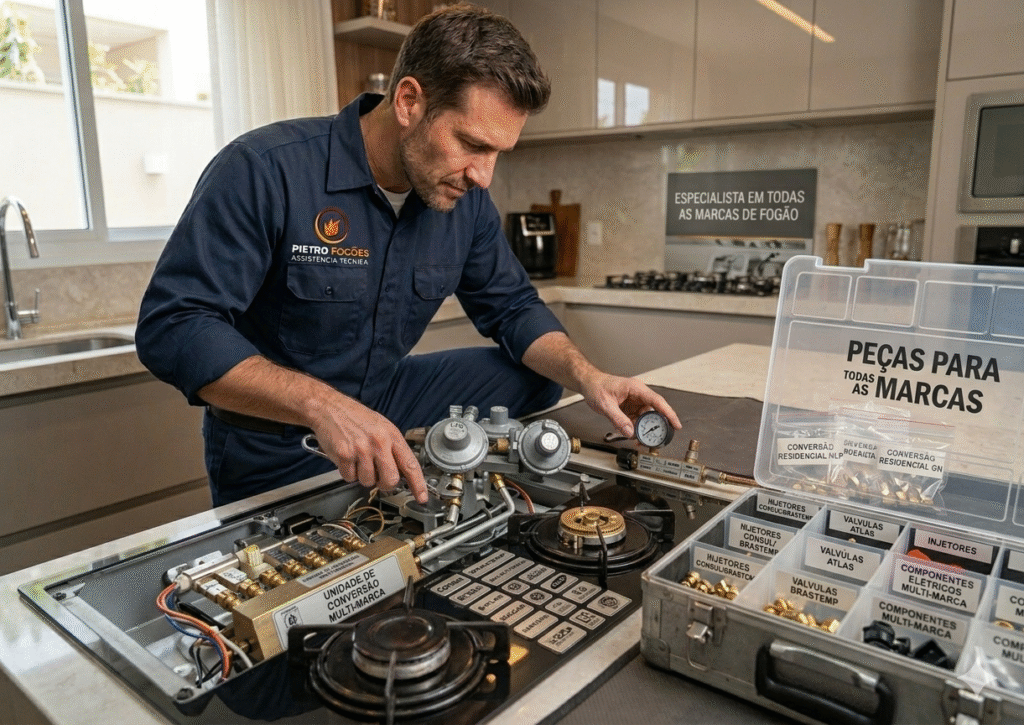 Conserto fogão Todas as Marcas